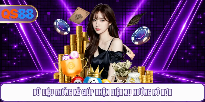 Dữ liệu thống kê giúp nhận diện xu hướng rõ hơn