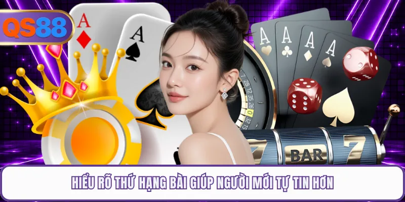 Hiểu rõ thứ hạng bài giúp người mới tự tin hơn