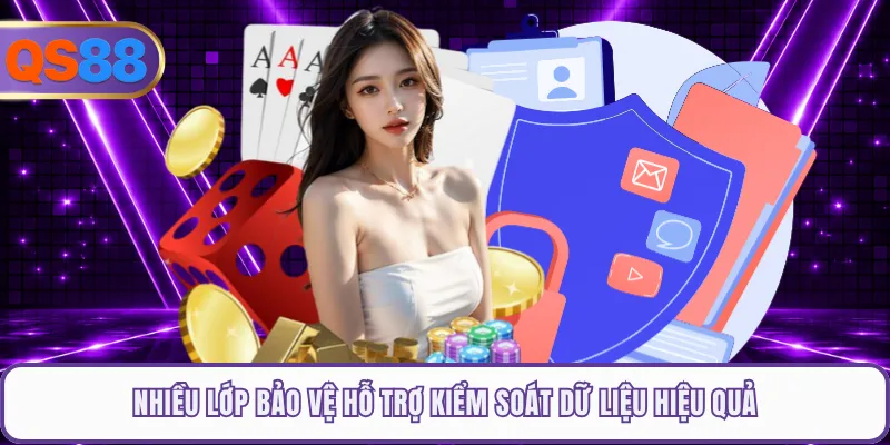 Nhiều lớp bảo vệ hỗ trợ kiểm soát dữ liệu hiệu quả